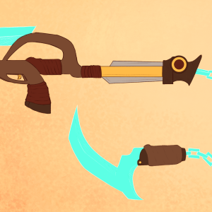 Concept art pour une personnage RWBY
