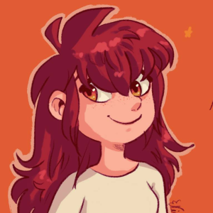 Digital painting of my character Marie